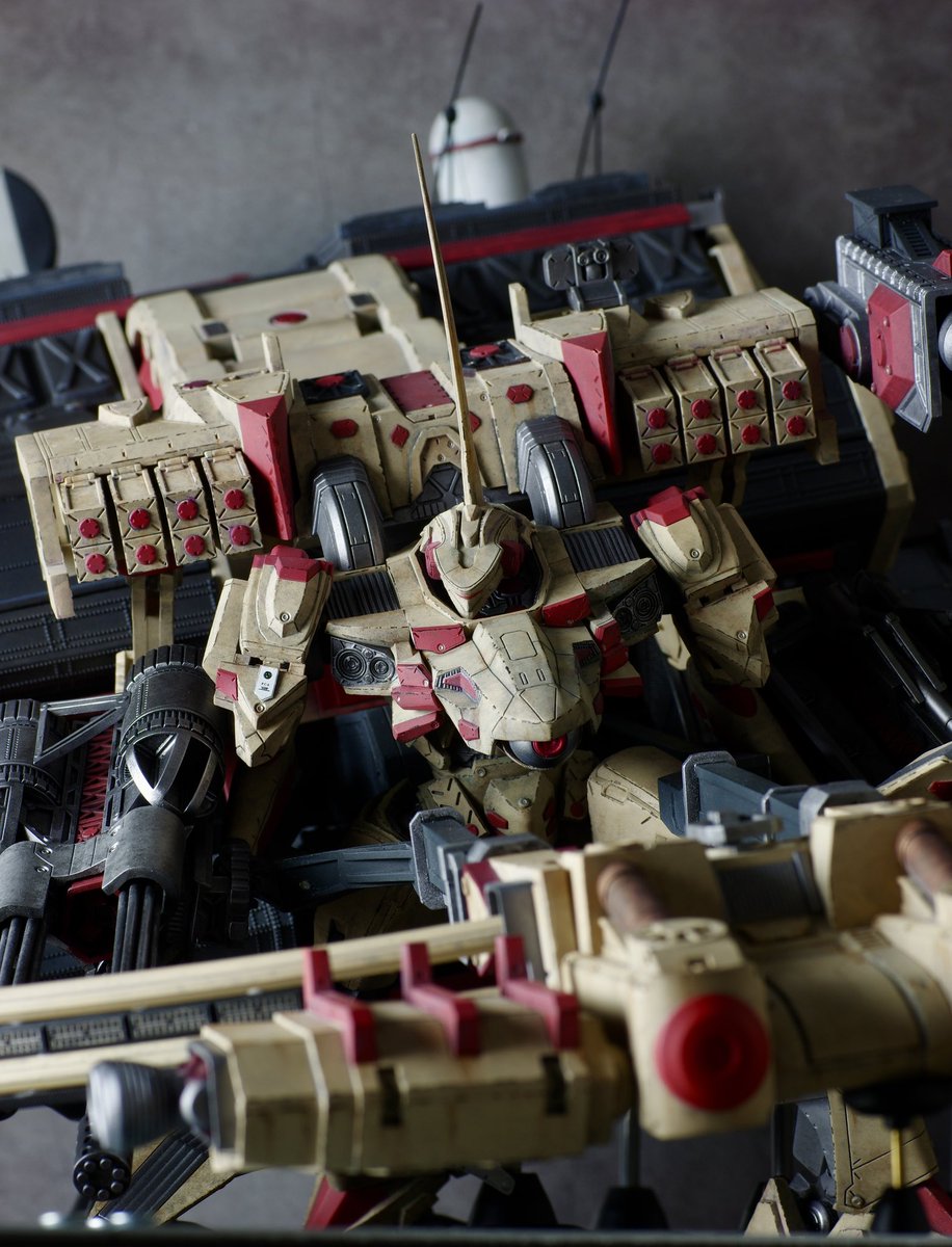 惑星封鎖機構の無人機体『バルテウス』 原型:干潟為四氏 完成（99