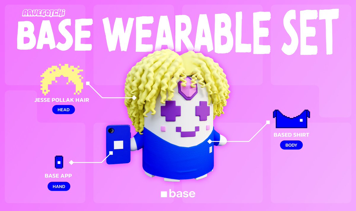 just dropped a new set of base-themed wearables!

so uh.. does jesse pollak's hair really look like that irl??