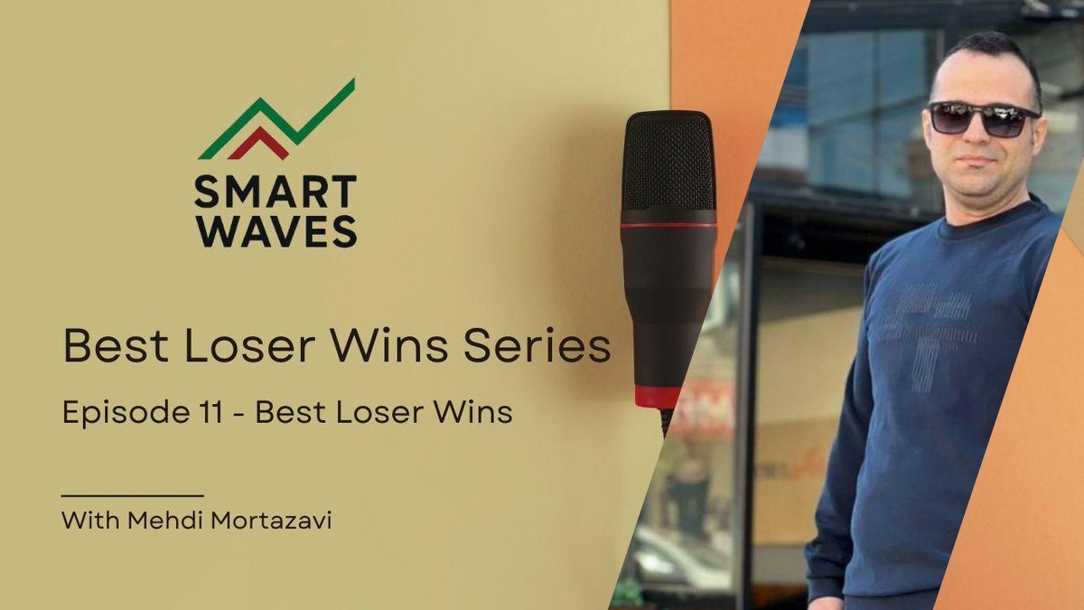 قسمت یازدهم از سری خلاصه کتاب "Best Loser Wins" امروز در کانال تلگرام پادکست منتشر شد.
t.me/SmartWavesTrad…