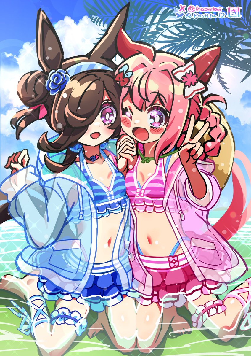 🌞🌴🌺✨
  #umamusume  #ウマ娘