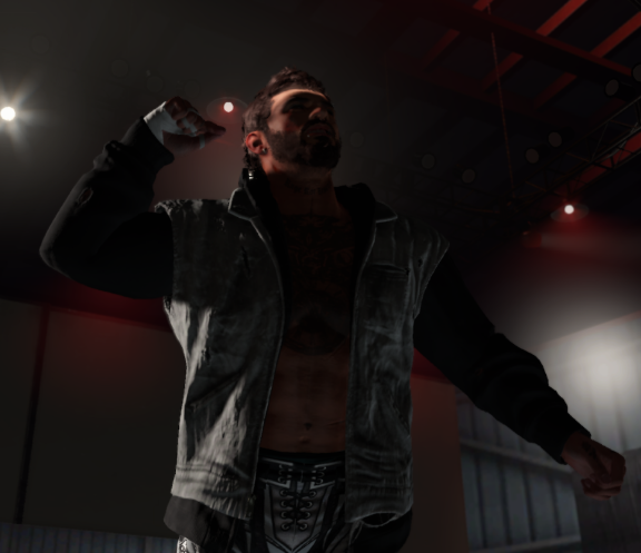 DoubleAMill's tweet photo. Some places needs a deceiver. @SyanideWrestle 
.
.
.
#WWE2K25 #CAW https://t.co/xrjX8yOJ5n