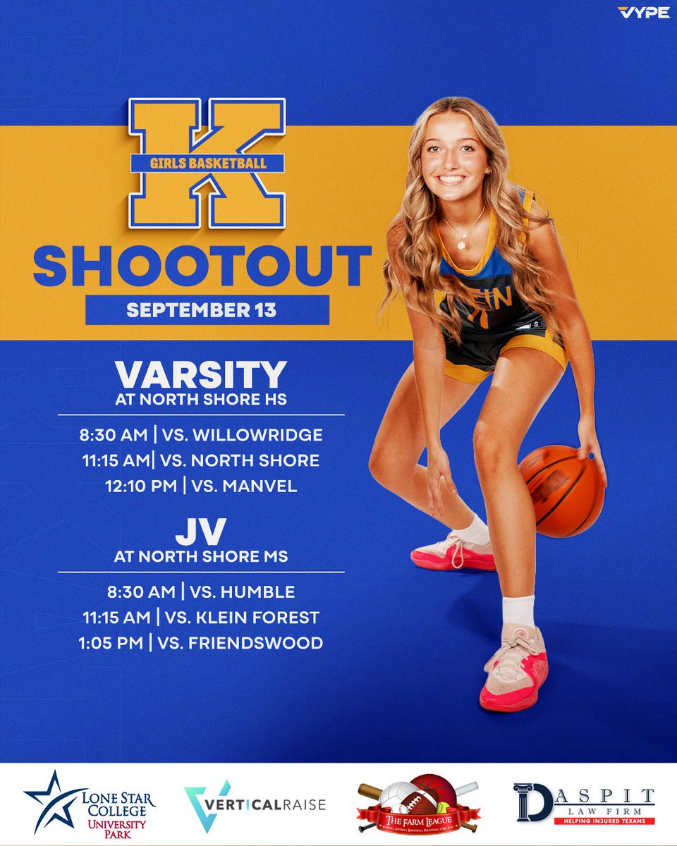 KleinGirlsHoops's tweet photo. 📍North Shore Shootout this weekend — Lady Kats locked in 🏀 #WinTheLittleThings #PutaKonIt https://t.co/MldpoKkRR3