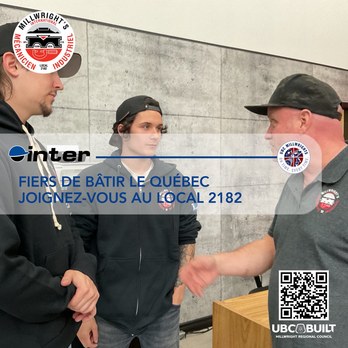 💪 L’avenir du Québec a besoin de mécaniciens industriels qualifiés — Joignez-vous au Local 2182! 💪

Vous êtes mécanicien industriel ou titulaire d’un DEP en Mécanique industrielle? Il y a une place pour vous dans l’industrie de la construction au Québec — et cette place, c’est