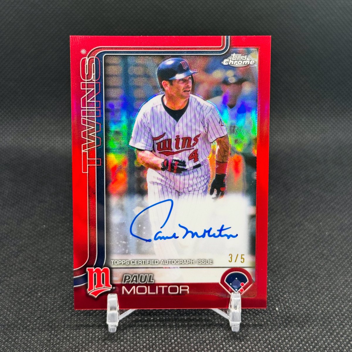ShaunHarrP413's tweet photo. @3bangerbreaks @rchill23 Kersh /5 $450, Merrill /50 $475, Molitor /5 $275, Acuna /25 $265 https://t.co/bEvUTMj2HQ
