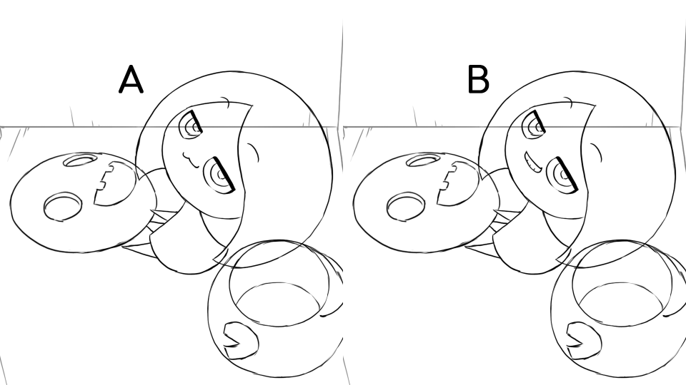 Mikeinelart's tweet photo. Okay, I need a misdirection, away from the stupid stuff I posted.
Hmmmm....
I know!
Which is better? A or B? https://t.co/egXwItq7tB