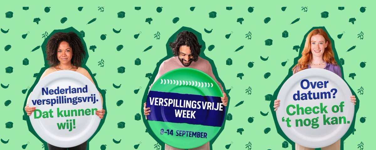 Gemiddeld verspillen we zo’n 33 kilo aan eten p.p. per jaar. Dat kan echt veel minder! Doe deze week ook mee aan de #VerspillingsvrijeWeek. Op de site samentegenvoedselverspilling.nl vind je goede tips tegen #verspilling.