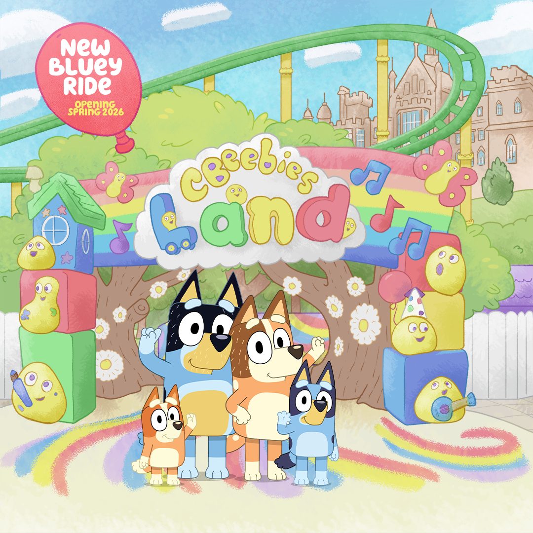 Hooray! Get ready for even more Bluey with a new ride coming to CBeebies Land in Spring 2026 🩵🎢 

Be the first to find out more: altontowers.visitlink.me/zpP9kY