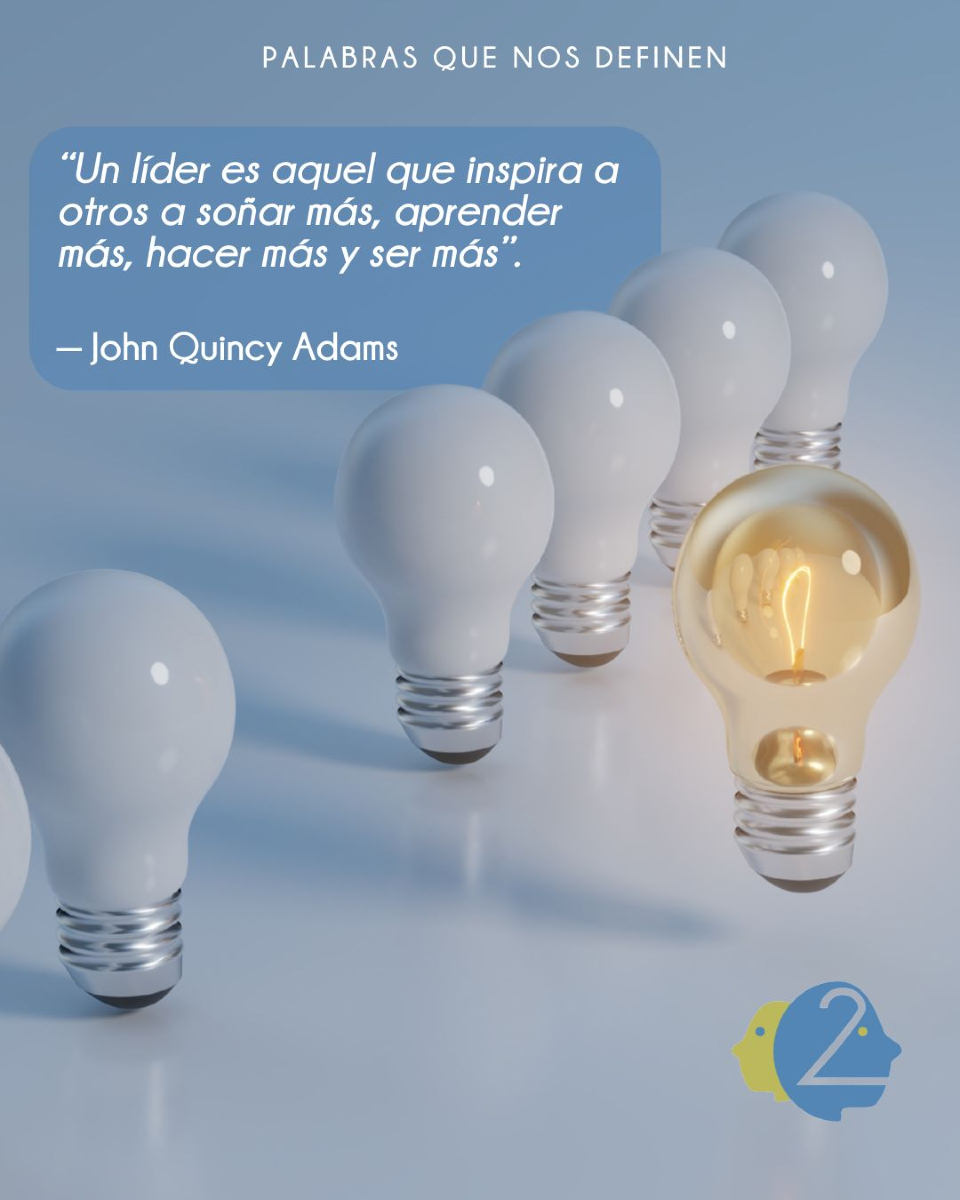 “Un líder es aquel que inspira a otros a soñar más, aprender más, hacer más y ser más”. John Quincy Adams

#2miradas #palabrasquenosdefinen2miradas #equipo2miradas