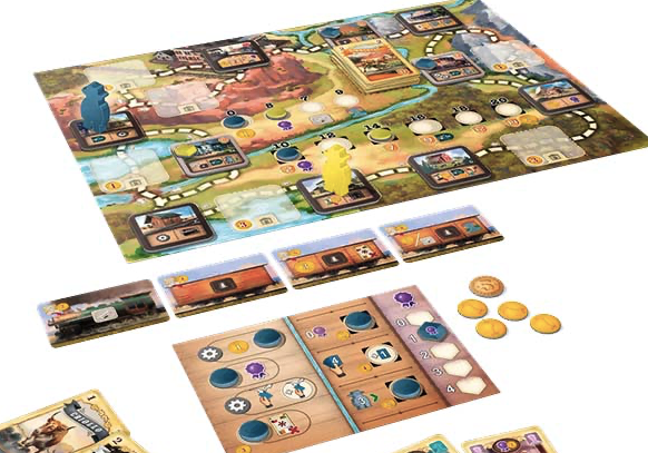 🐄 Great Western Trail: El Paso ¡Una versión reducida de los clásicos, con toda su profundidad estratégica! 🤠
Gestiona tu rebaño, construye edificios y optimiza tus rutas.
👥 1–4 jugadores | ⏱️ 60 min | 🎯 12+
Una experiencia más ágil sin perder profundidad.