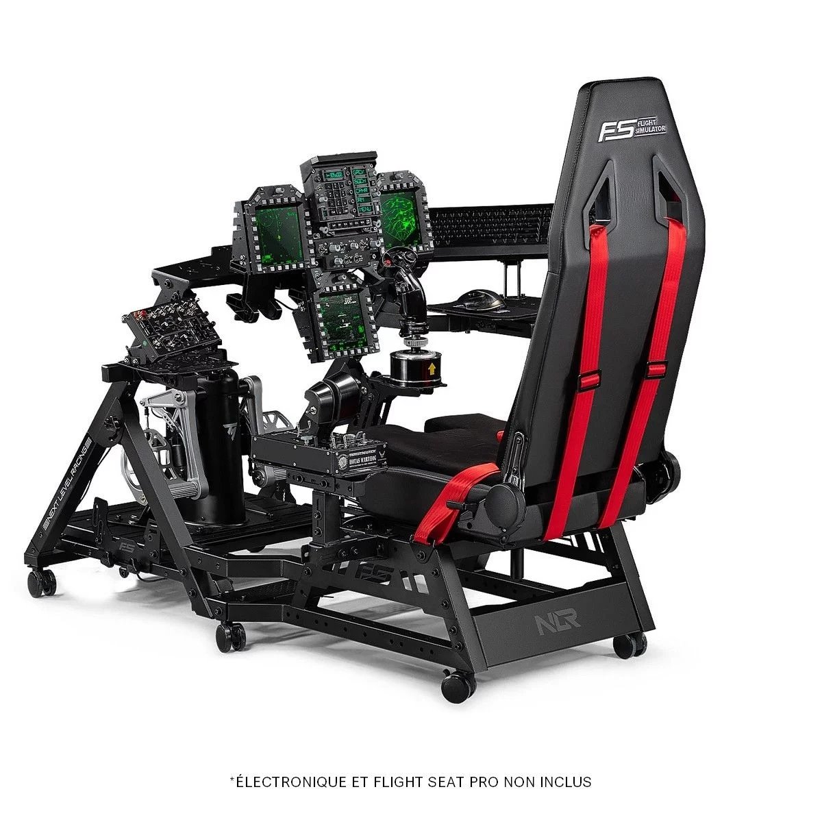 Le Next Level Racing Flight Stand Pro offre une expérience professionnelle.

✅ Civile, militaire, spatial &amp; hélico
✅ Perche centrale et plaques réglables pour HOTAS et pédaliers
✅ Évolutif avec le Flight Seat Pro

Commandez dès maintenant ! 👇
f.mtr.cool/wrykvwewbl