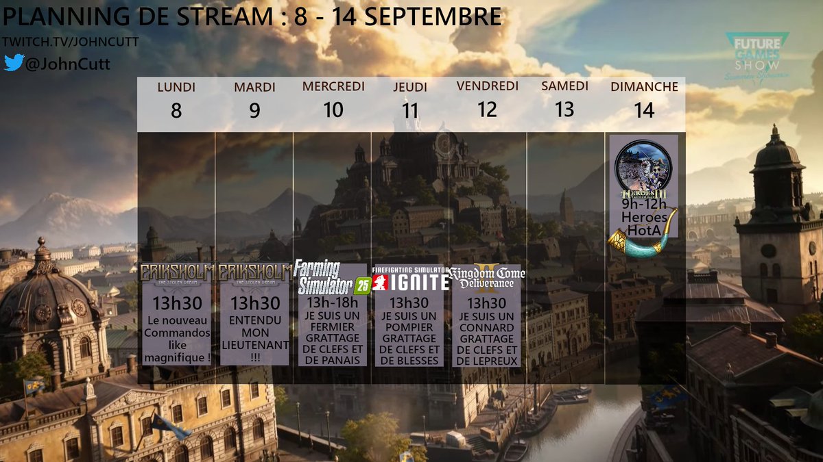 La semaine qui gratte entre deux semaines qui piquent.

Pas de lien avec Guitare.