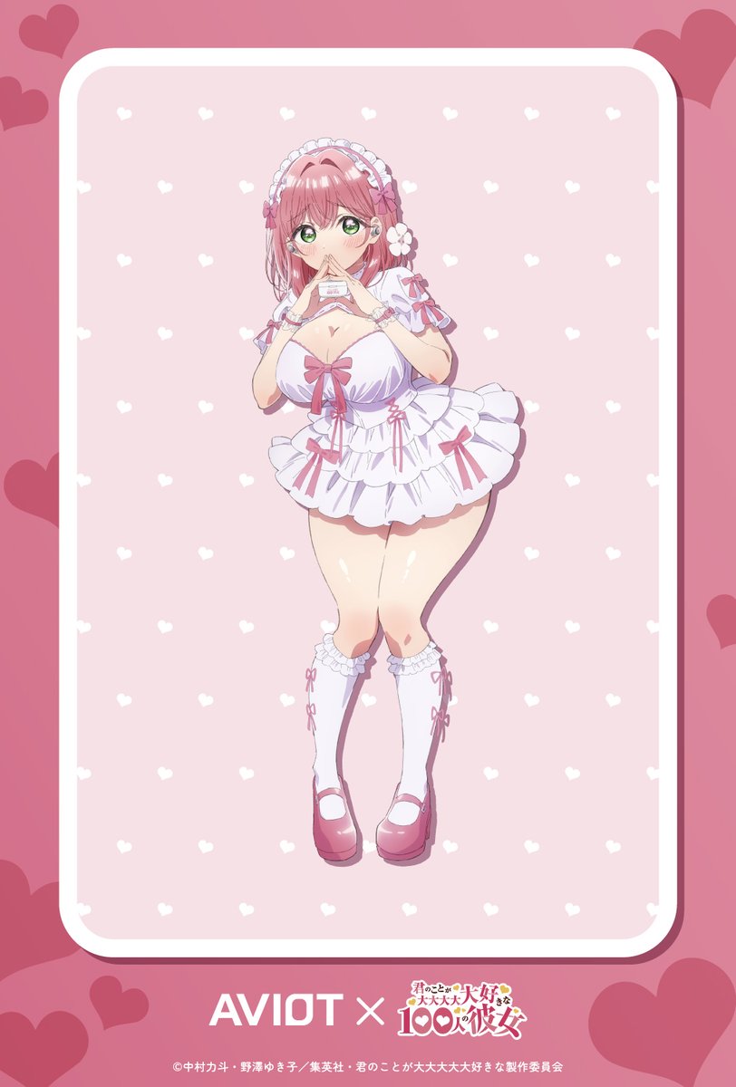 ／
　　#アニメ100カノ
コラボイヤホン発売記念
❤POP UP SHOP開催❤
＼

描き下ろしイラストから花園羽香里（CV.#本渡楓）をピックアップ❣️

9月19日(金)より新宿マルイ メン 8Fにて開催✨
#AVIOT のコラボイヤホンも現在予約受付中！

詳細はこちら👇
hyakkano.com/news/post-166/