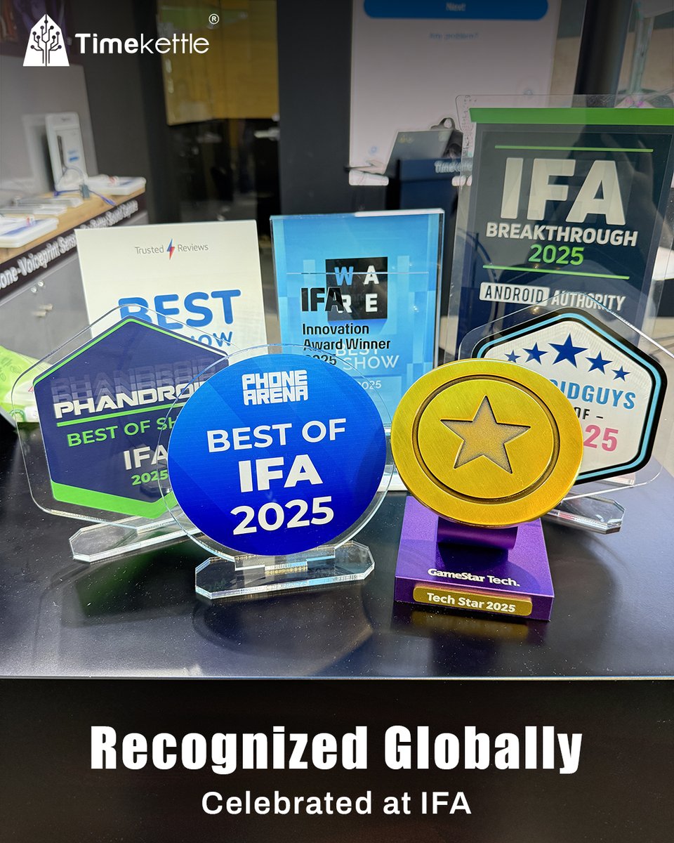 Timekettle (@timekettletech) on Twitter photo We are truly honored and beyond excited — the W4 Interpreter Earbuds have been recognized with multiple awards at IFA 2025! 🏆 <a href="/IFA_Berlin/">IFA Berlin</a>
This milestone is more than recognition; it’s a testament to our commitment to innovation, courage, and the belief that communication We are truly honored and beyond excited — the W4 Interpreter Earbuds have been recognized with multiple awards at IFA 2025! 🏆 <a href="/IFA_Berlin/">IFA Berlin</a>
This milestone is more than recognition; it’s a testament to our commitment to innovation, courage, and the belief that communication