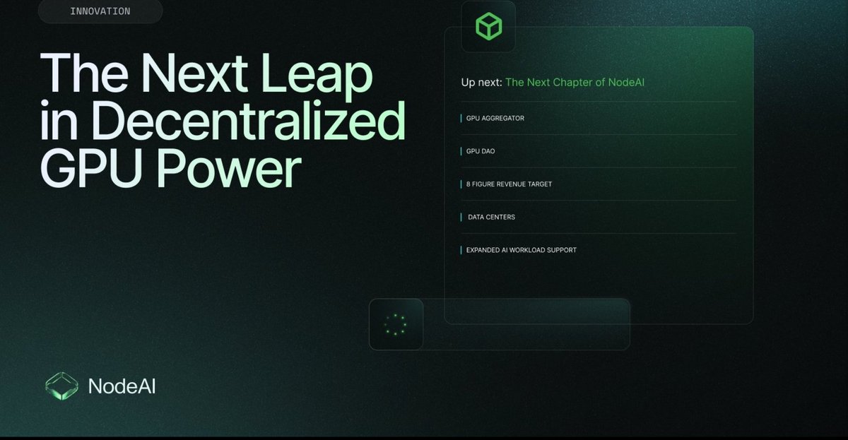 <a href="/CryptoMichNL/">Michaël van de Poppe</a> Yes, that’s excellent when you consider TAO’s potential.
At same time, I see $GPU by <a href="/NodeAIETH/">Node AI | $GPU</a> positioning well, and in an epic bull run, it has every reason to push toward $5.
Now price looks to have found a solid floor from here.

So based on its consistent patterns, we can