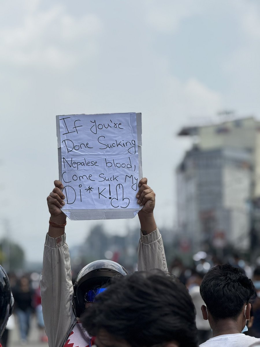 daarlagyomylord's tweet photo. They shot kids, protestors..fired hundreds of tear gas and even blocked ambulances. A peaceful “Gen-Z”protest was hijacked by outsiders with agendas. Years of corruption by Oli, Deuba &amp; Prachanda brought us here. This government must resign, Nepal and nepalese deserves justice. https://t.co/uZOcBWGa64