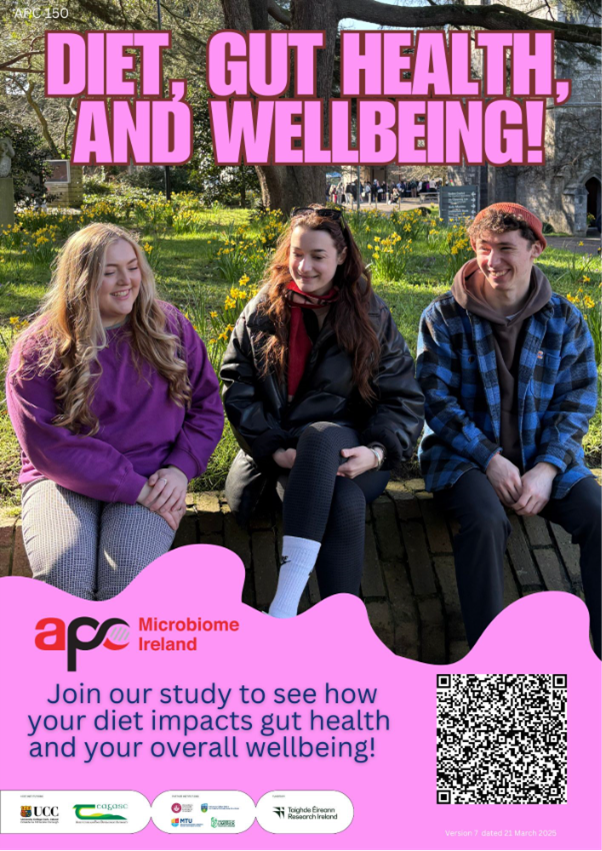 Help us investigate how the food we eat influences the composition of the gut microbiota and how these microbes communicate with the brain.

•‘Check your eligibility here: forms.office.com/r/BD70RMuuH2