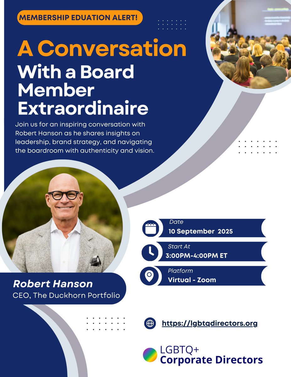 Your September 2025 Update from LGBTQ+ Corporate Directors Canada is HERE - mailchi.mp/c596b4207d75/s…