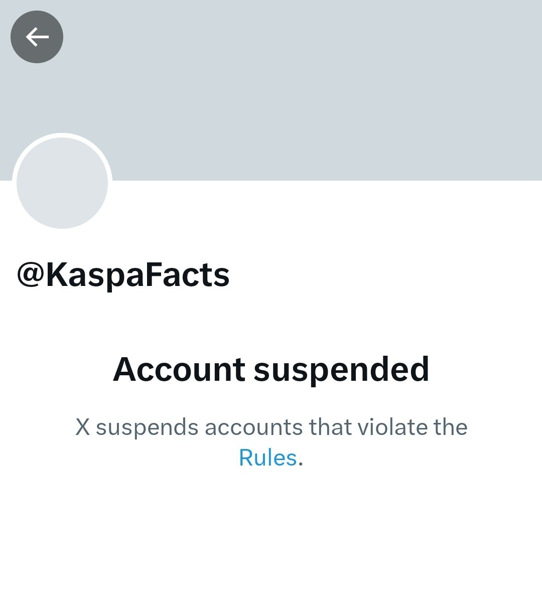 <a href="/KaspaFacts/">KaspaFacts</a> has been getting targetted with fake reports over the last few weeks.

I have conducted a manual search and cannot see any reason why his account should be suspended.

Lets break it down:
- No ducplicate "KaspaFacts" acc exists
- No duplicate pfp exists(other then the