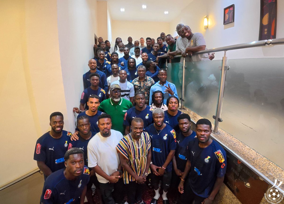 Today is the day! Let’s rally behind our Black Stars—everything is in our hands. Good luck to the team! 🇬🇭🇬🇭🇬🇭🇬🇭🇬🇭🇬🇭🇬🇭🇬🇭🇬🇭