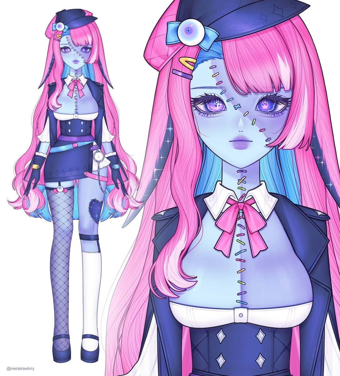 posting my mum's vtuber design for no reason at all... absolutely none 👀