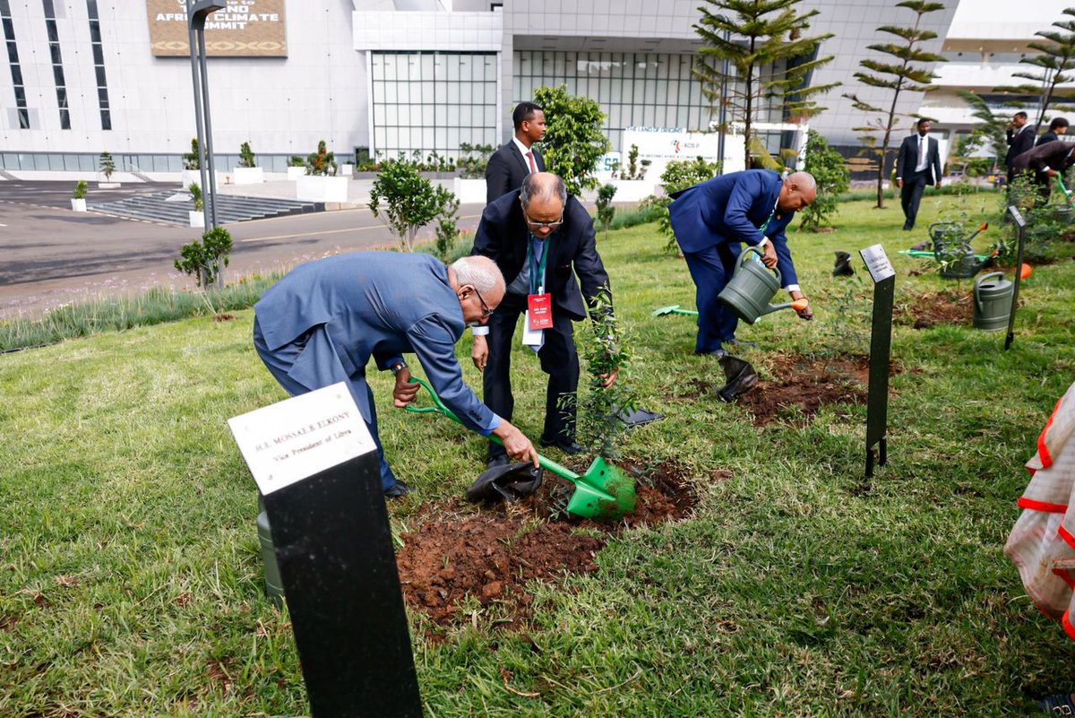 The Second Africa Climate Summit (ACS2) opens today with a powerful act of renewal: tree planting led by H.E. Prime Minister Abiy Ahmed.

This moment is more than ceremony. It reflects Africa’s leadership in advancing nature-based solutions restoring ecosystems, capturing carbon,
