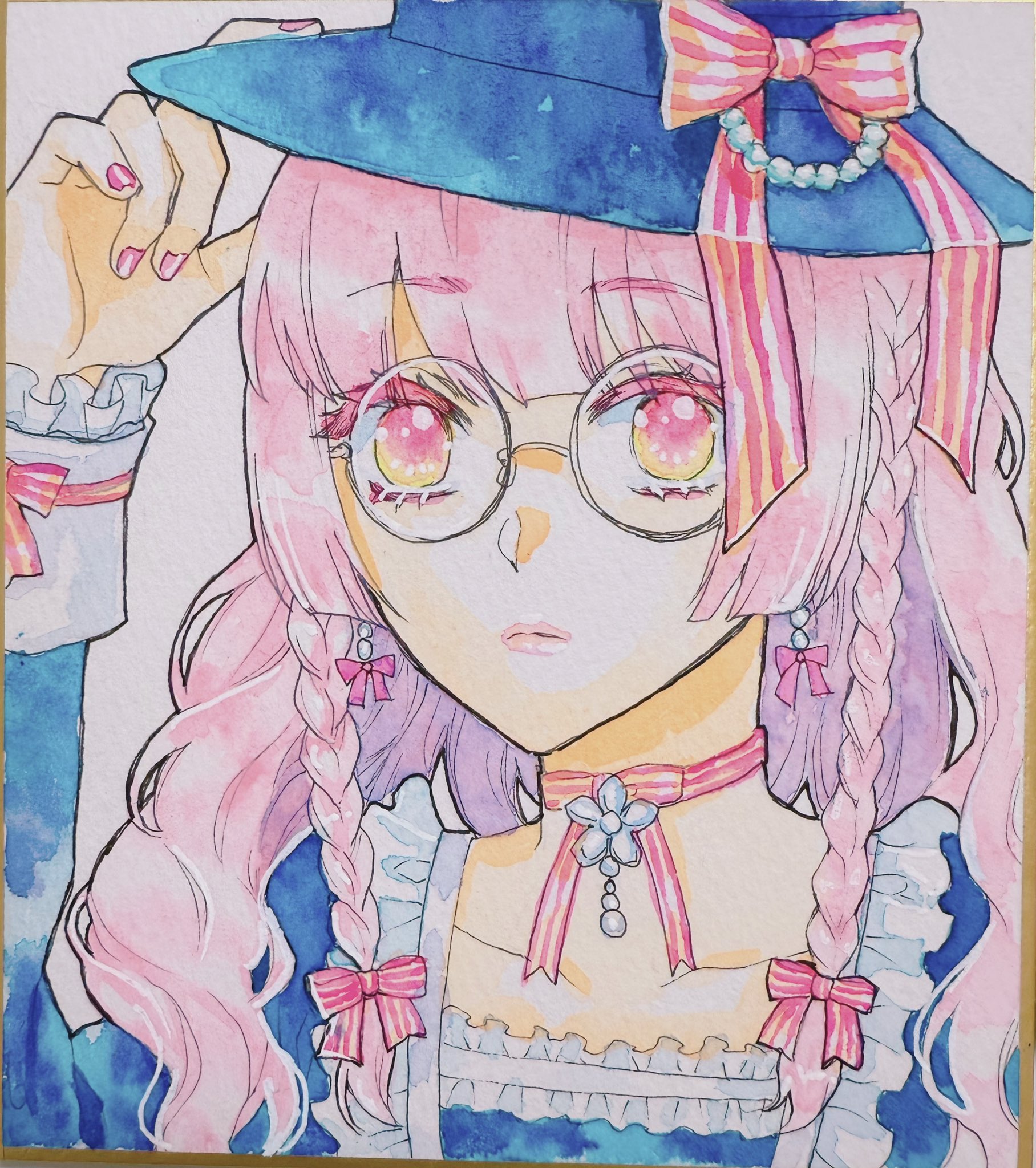 *フェア当選品*琥狗ハヤテ【御伽 おとぎ】*直筆イラスト＆直筆サイン色紙 フェア当選品*琥狗ハヤテ【御伽 おとぎ】*直筆イラスト＆直筆