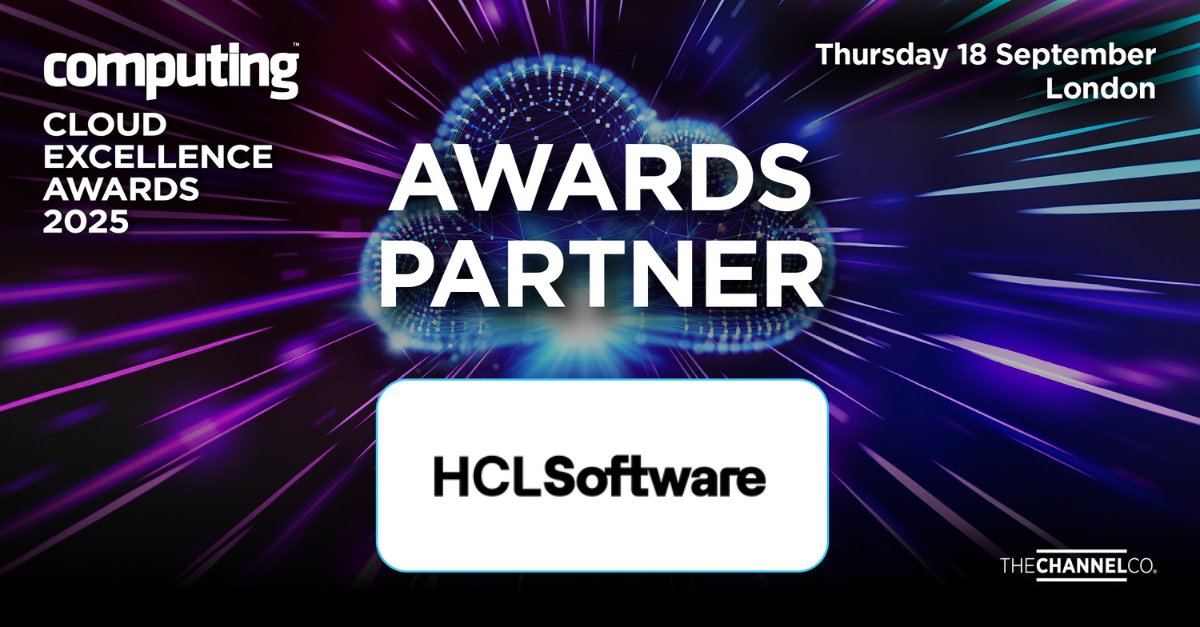 Computing_News's tweet image. Exciting news! 🎉 @HCLSoftware is an official Awards Partner for the #CloudExcellenceAwards 2025!

Less than two weeks until the live ceremony on Thursday 18 September, celebrating innovation, excellence &amp;amp; transformative cloud solutions. 🚀