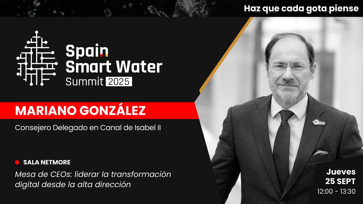 Spain Smart Water Summit tweet media