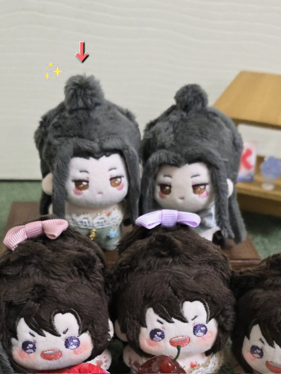 hacchan3030's tweet photo. 【オマケだぞ】
うちのべび二湛…お団子がぱやぱや毛なんです…
かき氷屋の見所は、ぱや毛湛…
個体差も愛しいです💕
#mxtxぬいのいる生活 https://t.co/H4xf2iSzAJ