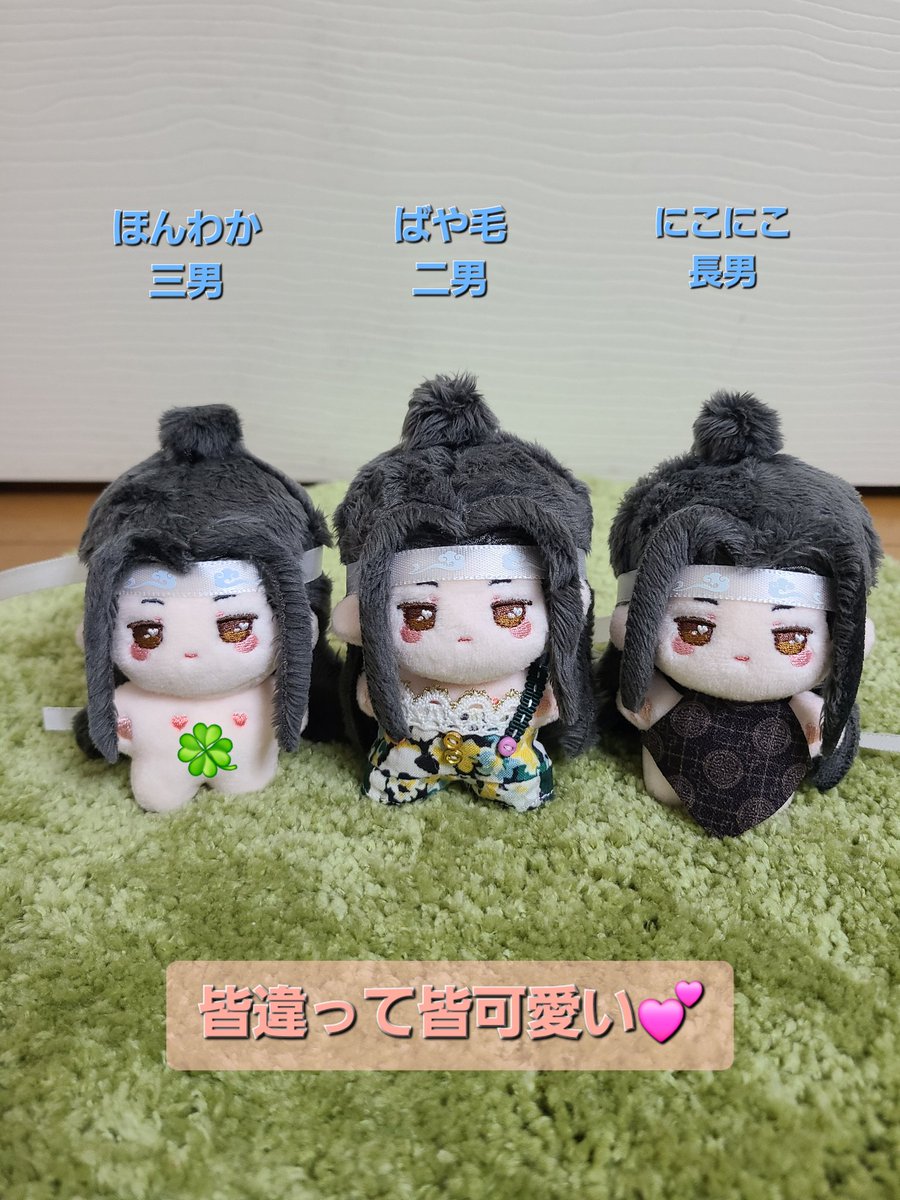 【オマケだぞ】
うちのべび二湛…お団子がぱやぱや毛なんです…
かき氷屋の見所は、ぱや毛湛…
個体差も愛しいです💕
#mxtxぬいのいる生活