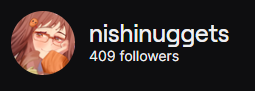 AAA thank u forda 400+ on twitch! ✨

I haven't streamed much since debut bec I strained my voice 😭

Would be busy until the end of OCT, but i'm trying to stream atleast once a week until then! 

Hopefully I can have a proper sched soon🫶🥹

(maybe a giveaway at 500-1k? 👀)