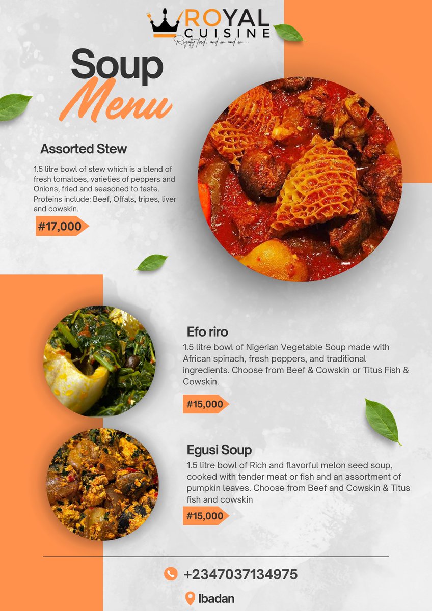 theroyal_lizzy's tweet photo. @Hybrid_Ola I sell different soups in litres and bowls in Ibadan https://t.co/v9vdYHwkqd