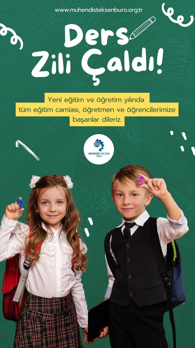 Yeni eğitim öğretim yılının tüm öğrenci, öğretmen ve eğitim camiasına hayırlı uğurlu olmasını dileriz.

<a href="/MuhTekSen_Konf/">Mühendis Tek-Sen Konfederasyonu</a>
<a href="/MuhTekBuro/">Mühendis Tek-Sen Büro</a>
<a href="/muhteksenkultur/">Mühendis Tek-Sen Kültür Turizm</a>
<a href="/MuhTekSenUlasim/">MÜHENDİS TEK-SEN ULAŞIM</a>
<a href="/MuhTekTrmOrmn/">Mühendis Tek-Sen Tarım-Orman</a>
<a href="/MuhTekBayindir/">Mühendis Tek-Sen Bayındırlık</a>
<a href="/MuhTekSenSagSos/">Mühendis Tek-Sen Sağlık ve Sosyal</a>
<a href="/MuhTekYerelYntm/">Mühendis Tek-Sen Yerel Sendikası</a>
<a href="/KaMuhEnerjiSen/">Kamu Mühendisleri ENERJİ Sendikası</a>