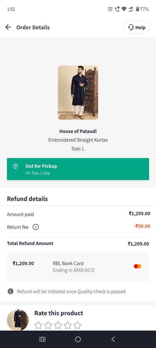irahulkumar278's tweet photo. Since 09-08-2025 I’m chasing @myntra @myntrasupport for a DAMAGED product. No pickup, no refund, no response. This is FRAUD with customers. Closing return window won’t hide your scam. @MyntraCEO answer NOW or face legal action. #FraudMyntra #BoycottMyntra #ConsumerRights https://t.co/vEcvJ7RSo5