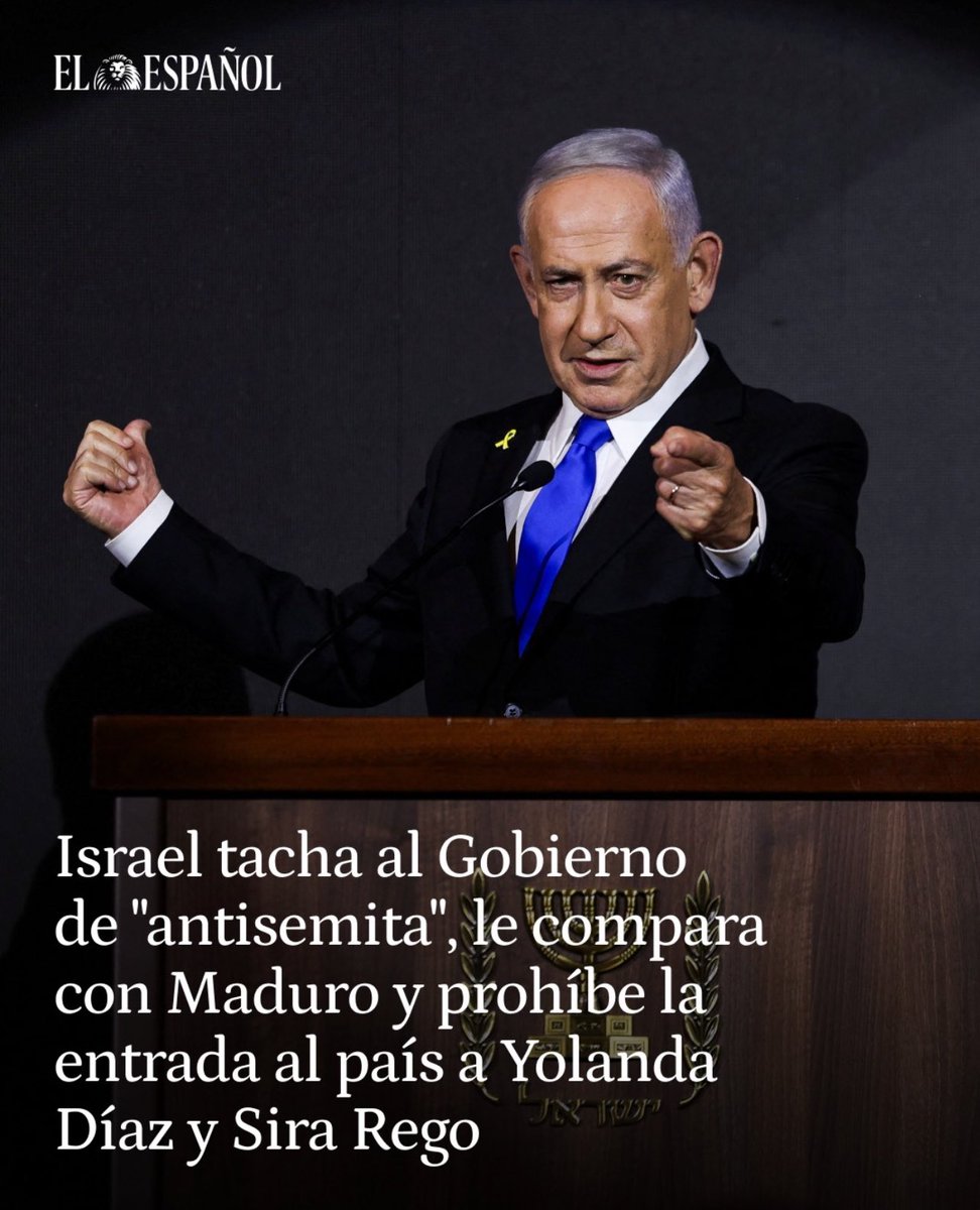 Israel responde a Pedro Sánchez 👇