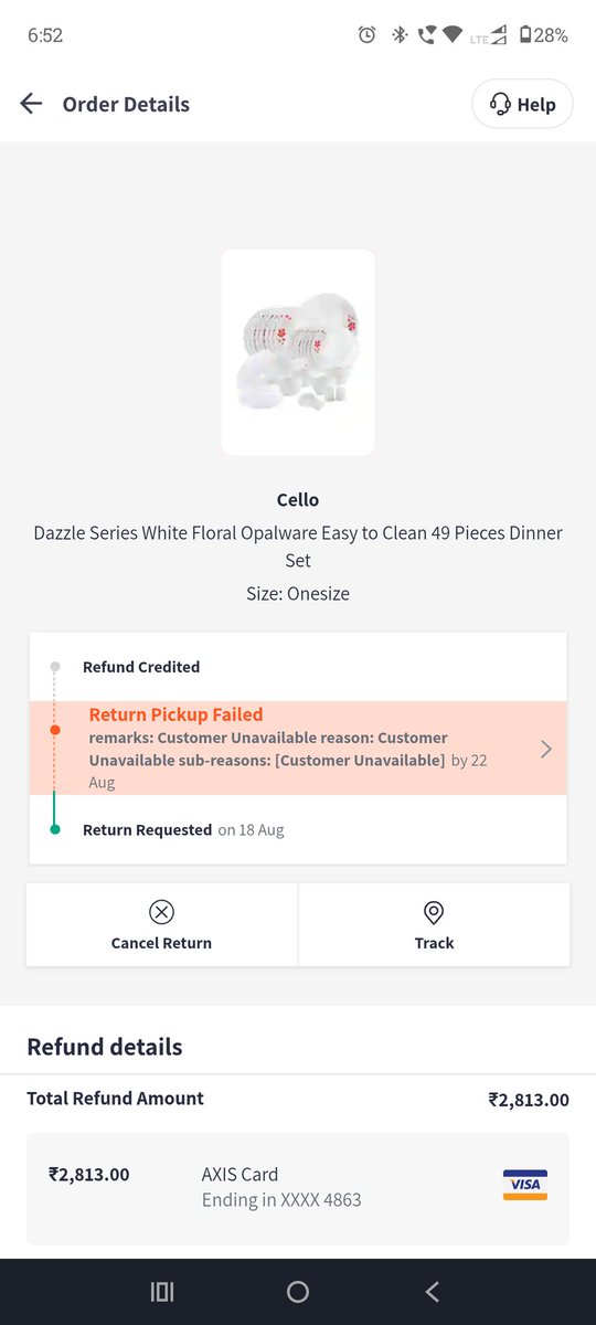 irahulkumar278's tweet photo. Since 09-08-2025 I’m chasing @myntra @myntrasupport for a DAMAGED product. No pickup, no refund, no response. This is FRAUD with customers. Closing return window won’t hide your scam. @MyntraCEO answer NOW or face legal action. #FraudMyntra #BoycottMyntra #ConsumerRights https://t.co/zbQJ1Ed9Dw
