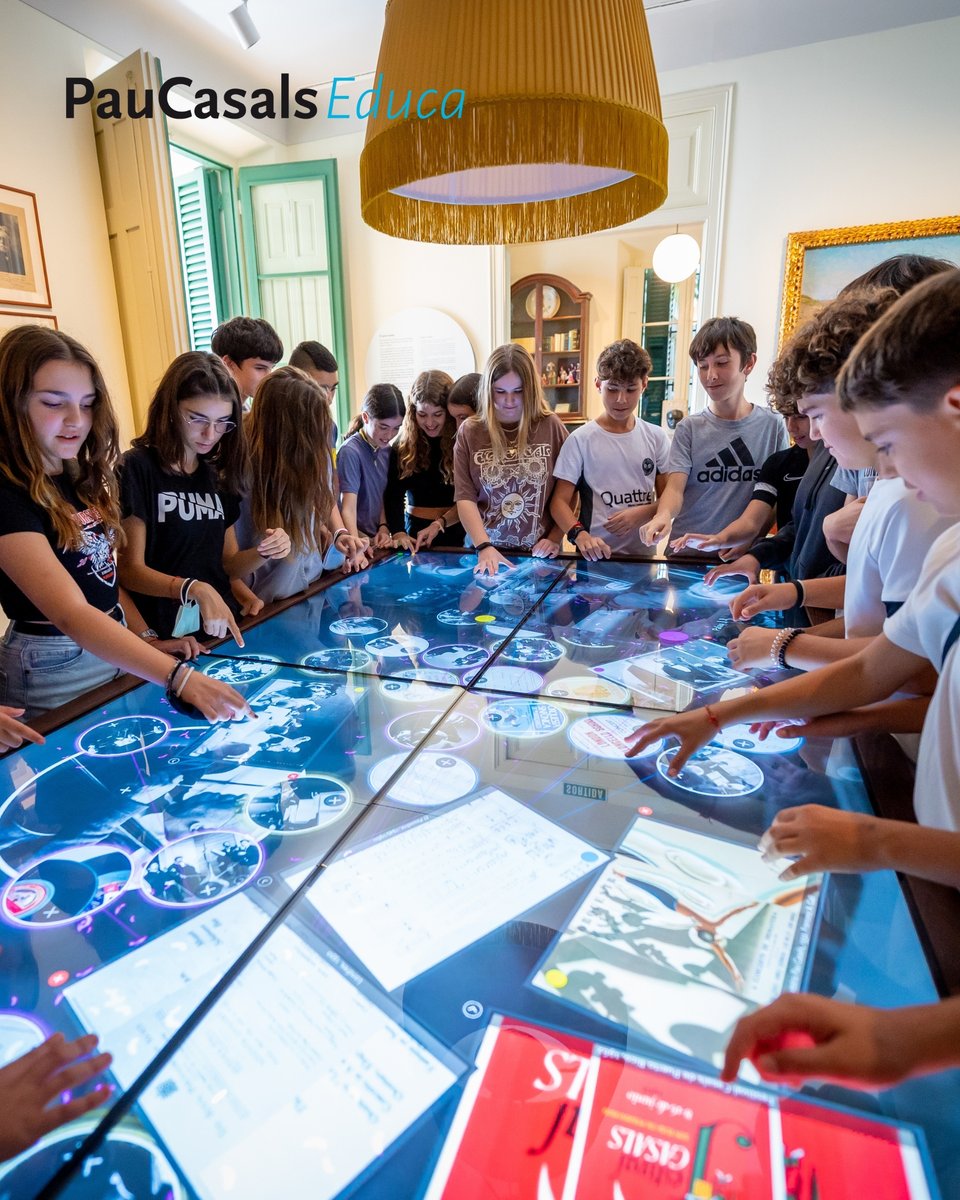 📚Des del Museu Pau Casals desitgem un bon inici de curs a tota la comunitat educativa!
Coneixeu el nostre projecte educatiu #PauCasalsEduca ? Treballem la figura de Pau Casals a través de la música, la cultura per la pau i el compromís social.