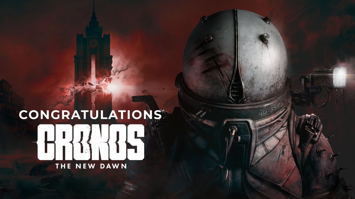 We’d like to send our warmest congratulations to our friends at <a href="/BlooberTeam/">Bloober Team</a> on the launch of #CronosTheNewDawn 🙌
Releasing a new IP is always a huge milestone, and it’s inspiring to see your hard work come to life. Wish you all the success it deserves! 👏