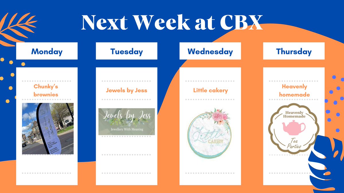 Next week starts with a first time visitor!