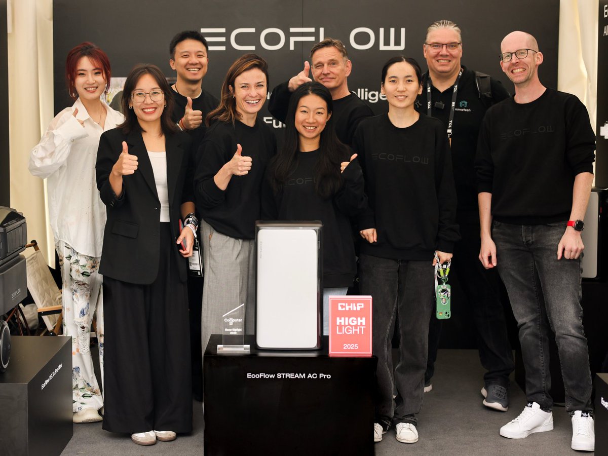 Energy freedom as simple as flipping a switch. 💡
At IFA’s Dream Stage, EcoFlow and Home Connect bring BSH home appliances' vision to life. Let solar run your home smarter than ever.
The future is here. Thumbs up if you're in! 👍
#IFA2025 #SolarPower #PoweredbyEcoFlow