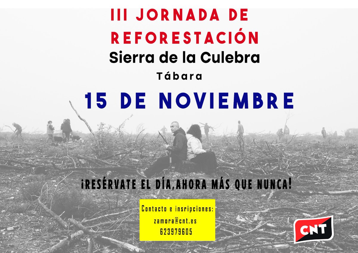 III jornada de reforestación en la Sierra de la Culebra. Seguimos un año más.
"Mucha gente pequeña, en lugares pequeños, haciendo cosas pequeñas, puede cambiar el mundo" de Eduardo Galeano,