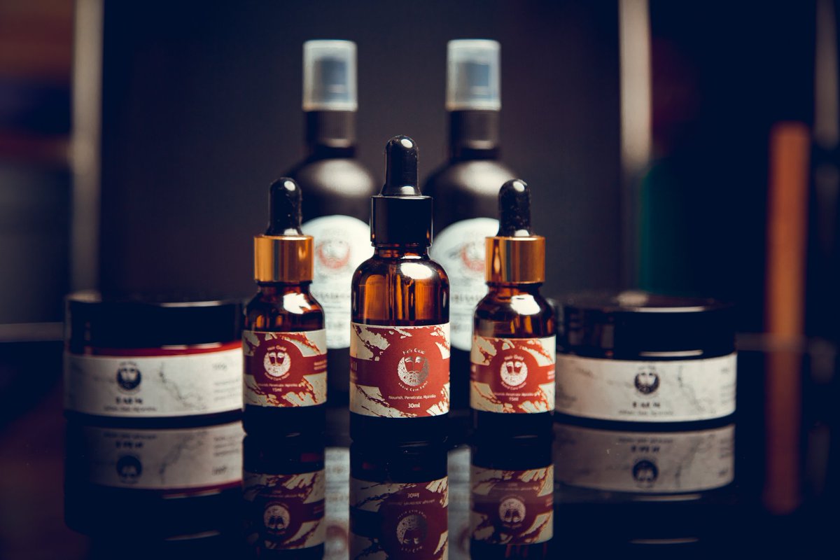Noir Gold Beard Products tweet media