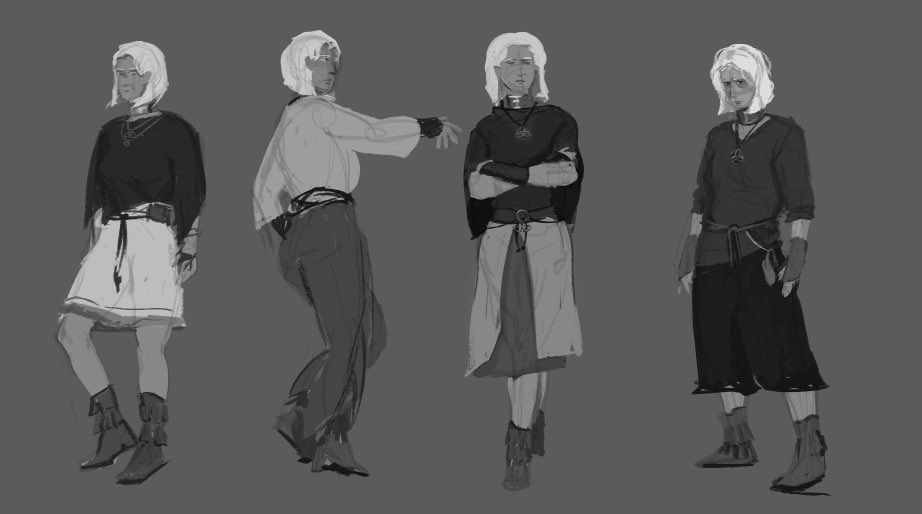 Останні скетчі для рандомів з дс і варіанти дизайну для Лілі.
#sketch #myart
