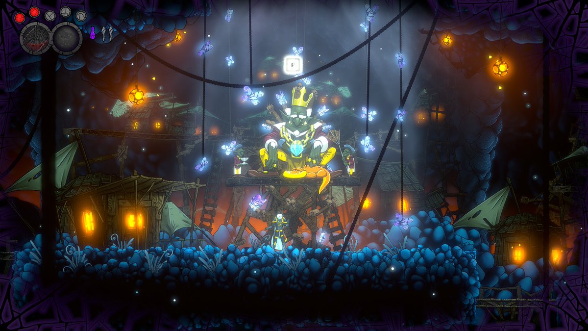 Sephi_Tetsu's tweet image. Si queréis saber lo que es un metroidvania duro, probad Aeterna Noctis, que además es TOP

Los que se quejan de la dificultad de Silksong no saben lo que es el verdadero dolor plataformero 😂
Una pena que de este nadie se aproveche para hacer vídeos bobos sobre la dificultad.