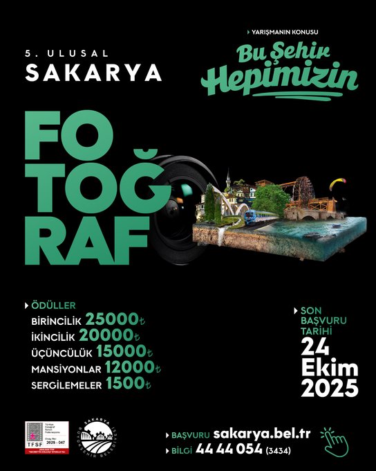 Sakarya’da Fotoğrafçılar Dikkat! “Bu Şehir Hepimizin”