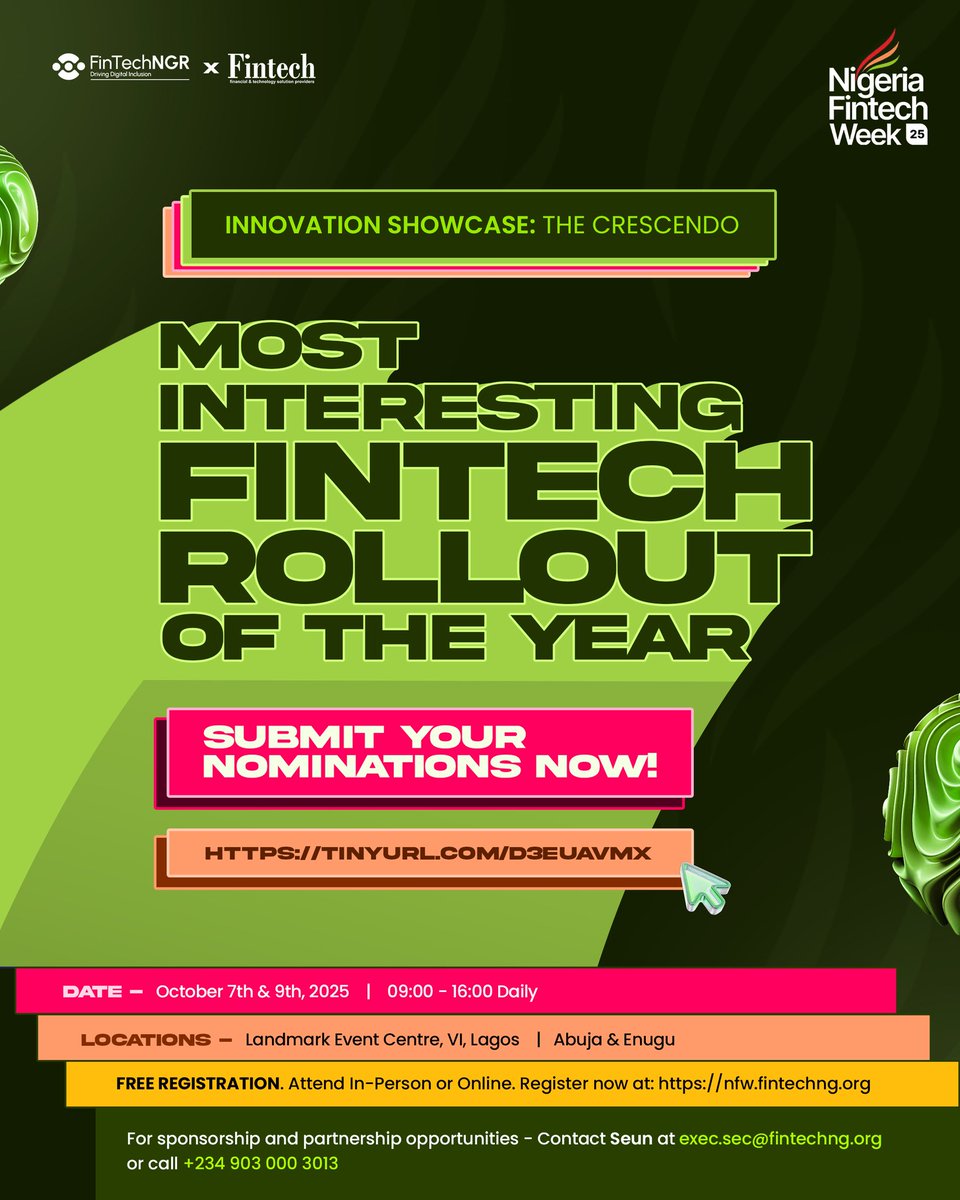 Nigeria Fintech Week tweet media