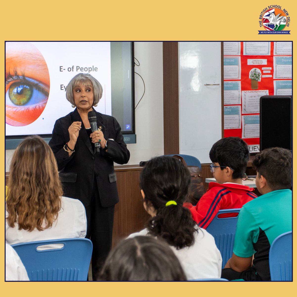 TBS_Delhi's tweet image. Future Focus Session 3! ✨
Rita Gangwani guided our Year 10 on Etiquette and First Impressions—sharing tips to help them feel confident in every setting. 🔥 Each session brings skills that prepare them for life beyond school. 👏

#TBSDelhi #TBSCommunity #FutureFocus