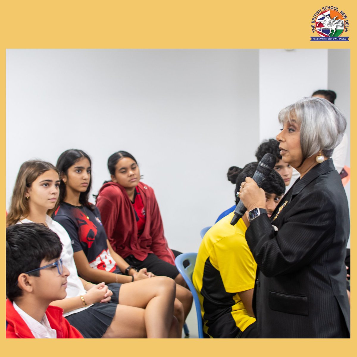 TBS_Delhi's tweet image. Future Focus Session 3! ✨
Rita Gangwani guided our Year 10 on Etiquette and First Impressions—sharing tips to help them feel confident in every setting. 🔥 Each session brings skills that prepare them for life beyond school. 👏

#TBSDelhi #TBSCommunity #FutureFocus