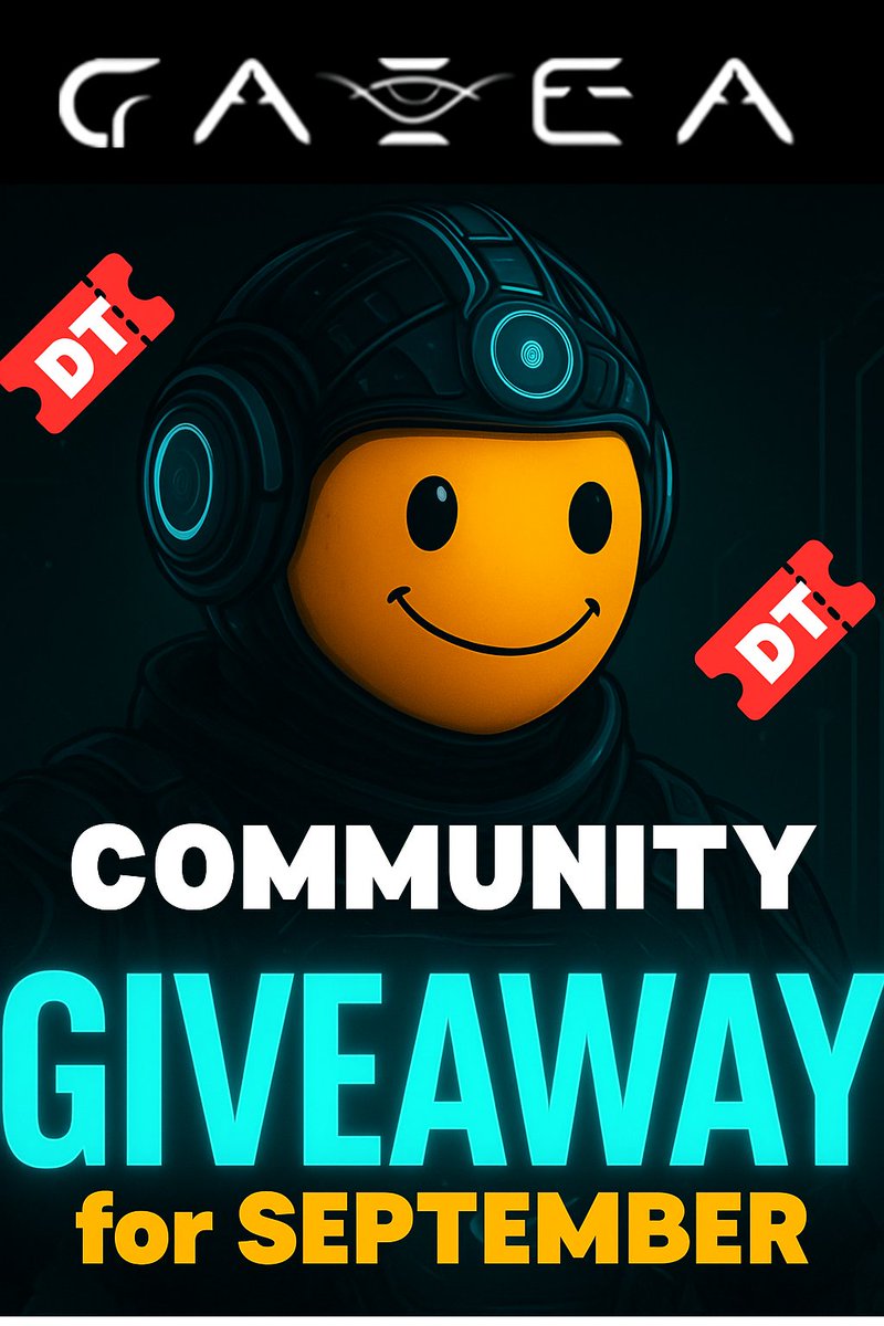 Guys Here We Go😉

The monthly giveaway for GAEA Community for September month is here, and This time it's a huge one, Don't miss the opportunity to grab Deep Training Tickets 🎉

I am giving away 120 Deep Training Tickets to 120 Users so that most of those who participate will