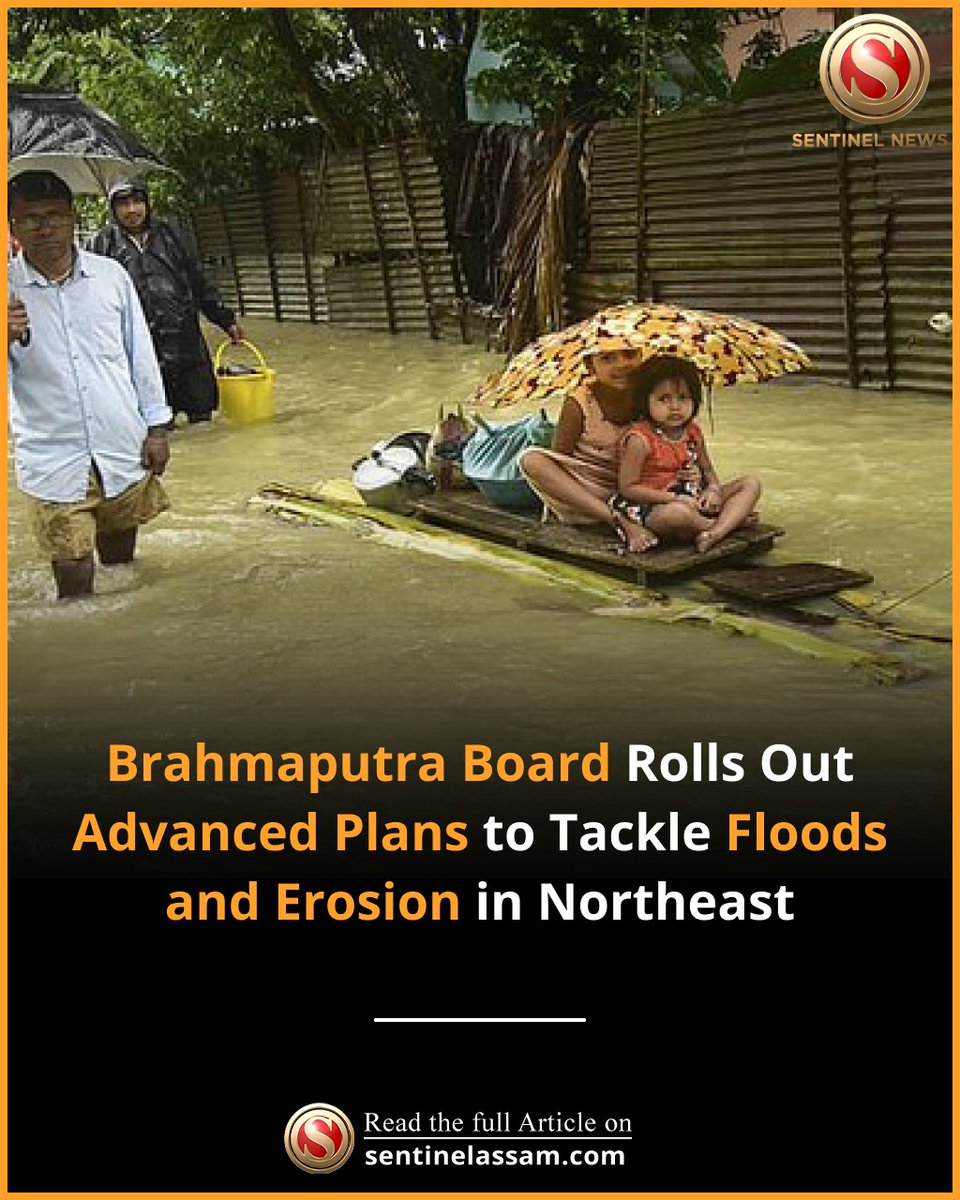 The Brahmaputra Board is developing updated plans for 15 river sub-basins across the Northeast to address recurring floods and erosion using advanced technology. 

Following the devastating monsoon season that caused widespread landslides and record rainfall across Assam,